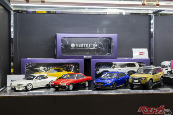 samuraiシリーズからお披露目された1/18スケールの新商品