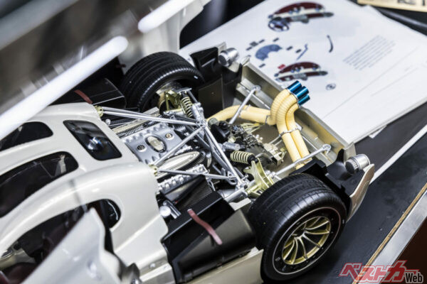 エンジンの作り込みまで忠実に再現されている