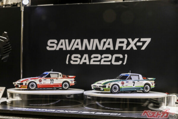 MINI-Z RWDから往年のレーシングカーであるサバンナRX-7が登場