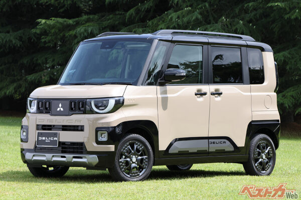 三菱 デリカミニ。キープコンセプトながら中身の進化が凄い。軽自動車初の5つのドライブモードは贅沢すぎる革新装備