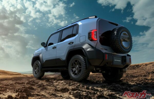 TNGAのGA-Fラダーフレームを採用するランクル300、250とは違うIMVフレーム構造を採用するランクルFJ