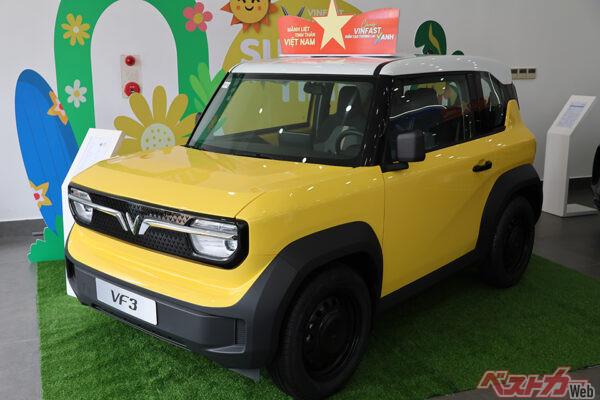 「VF3」は、航続距が215km、最高速度が100km/hだが、約150万円と手頃