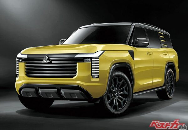 ベストカー編集部が予想する次期パジェロ。トライトンベースの本格派SUV。スクエアなボディが特徴