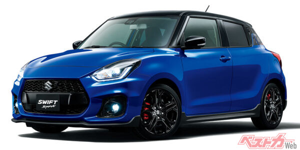 ついに生産を終了するスズキ スイフトスポーツ。こちらは最終仕様の「ファイナルエディション」