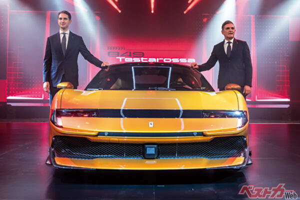 発表から2週間で早くも日本公開!!　フェラーリ 849テスタロッサは2027年日本降臨