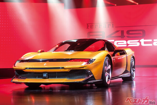 初お披露目から2週間、早くも日本で公開されたフェラーリ 849テスタロッサ