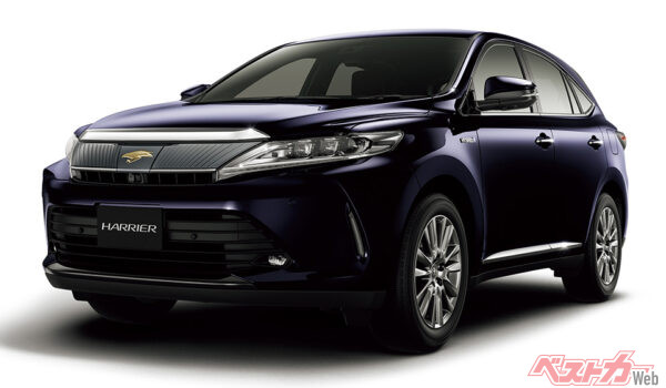 流れるウインカーは先代トヨタ ハリアーにも採用されていた