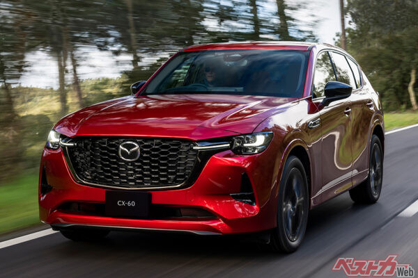 マツダ CX-60（ぽっちゃり系爆速車度：4.5）