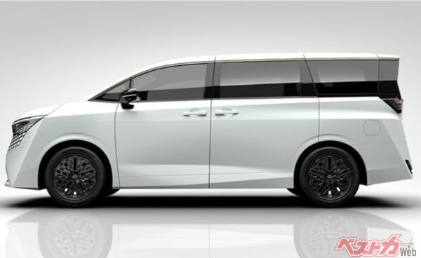 アルフォンソ氏がインスタグラムで公開した純白エルグランド