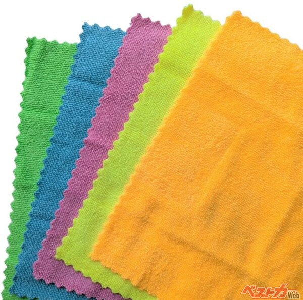 AQ.「マイクロファイバークロスS5枚」