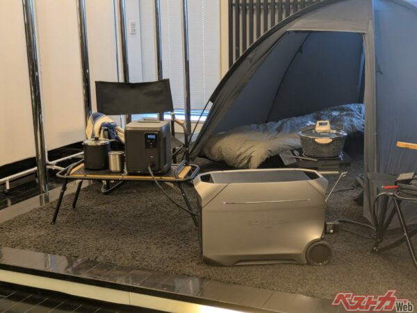 発表会場には使用イメージの展示も行われていた