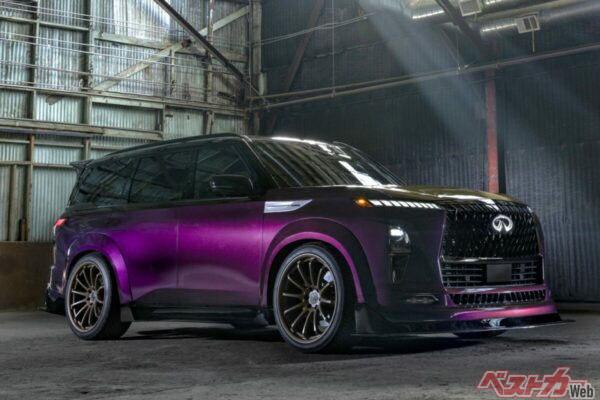 「2025 SEMAショー」に出展された究極のコンセプトモデル「QX80 R-Spec」