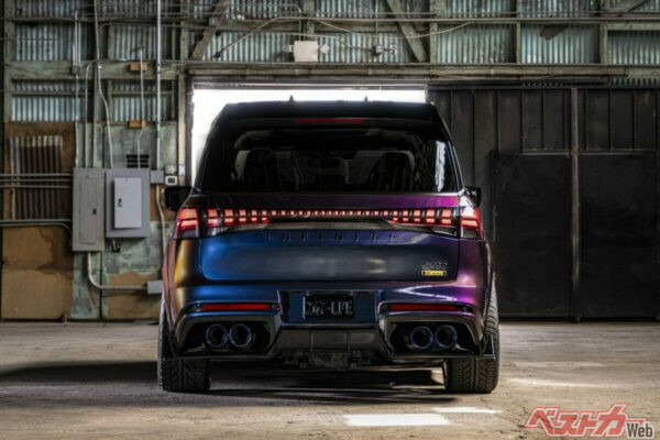 「ラグジュアリーSUVの未来を再定義するモデル」と語られたQX80 R-Spec。インフィニティの新たな方向性を示すシンボルとなる