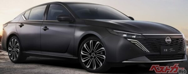 中国市場に登場した新型ティアナ。N6やN7とは違い、純日産による開発が行われたと考えられる