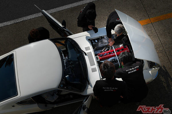 L型6気筒エンジンが現代化されるのはたいへんありがたい。画像は開発中のもの