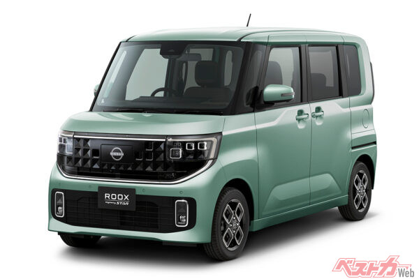 ハイウェイスター_セラドングリーン（2025年8月 初公開時の公式画像より）