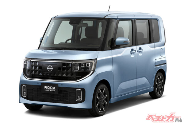 ハイウェイスター_ソルベブルー_フロント（2025年8月 初公開時の公式画像より）