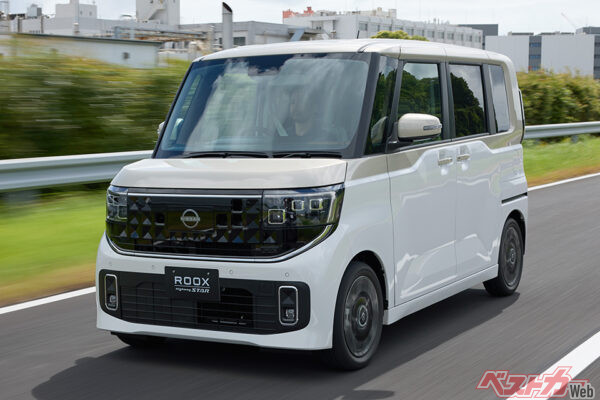 ハイウェイスターGターボ プロパイロットエディション（カラー：ホワイトパール／フローズンバニラパール 2トーン、内装：プレミアム）（2025年8月 初公開時の公式画像より）