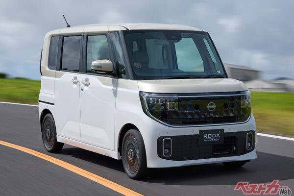 ハイウェイスターGターボ プロパイロットエディション（カラー：ホワイトパール／フローズンバニラパール 2トーン、内装：プレミアム）（2025年8月 初公開時の公式画像より）