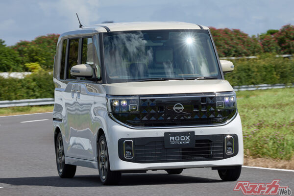 ハイウェイスターGターボ プロパイロットエディション（カラー：ホワイトパール／フローズンバニラパール 2トーン、内装：プレミアム）（2025年8月 初公開時の公式画像より）