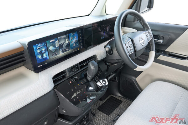 ハイウェイスターGターボ プロパイロットエディション（カラー：ホワイトパール／フローズンバニラパール 2トーン、内装：プレミアム）（2025年8月 初公開時の公式画像より）