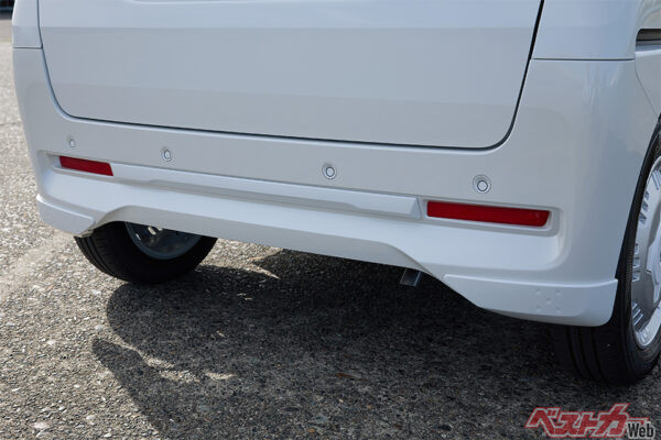 リヤバンパーフィニッシャー（2025年8月 初公開時の公式画像より）