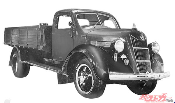 作品中にも登場したG1トラック。1935年に試作型が完成した