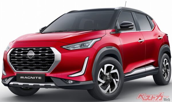 インド日産でラインアップされている小型SUV「マグナイト」。エントリーSUVとしての地位を確立してきた