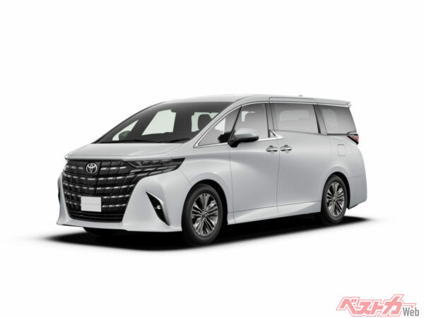 トヨタ アルファード Z。Xは100万円以上も車両本体価格が低い、510万円。