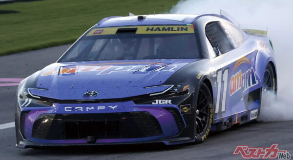 ハムリン（トヨタ）は最多の6勝をマーク