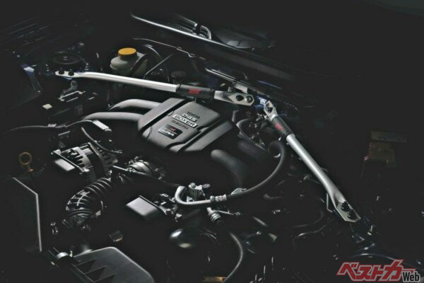 スーパー耐久に参戦するBRZに搭載され、耐久性と信頼性を確保し、速さに貢献することを確認している「レブシンク」と「フラットシフト」