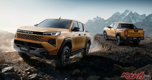 RAV4顔といわれる新型ハイラックス