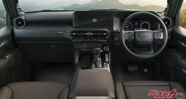 ランクル250ZXディーゼル1stエディションのコクピット