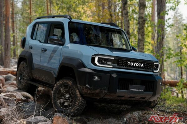 同じIMVラダーフレーム構造を採用するランクルFJ