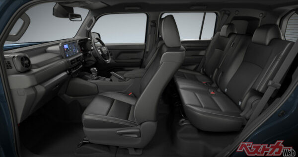 ランクルFJのインテリア