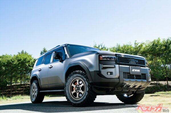 性能が向上しているためジムニーから重量級のランクル、トライトンでも履けちゃうのが魅力!