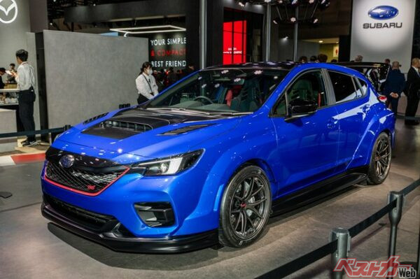 ベストカー編集部が作成した「富士24時間で公開された謎のプロトタイプ」の予想CGはパフォーマンスB STIコンセプトに近いものを感じたが……?