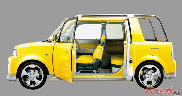 トヨタ bBオープンデッキ（2001年～2003年・1世代販売モデル）