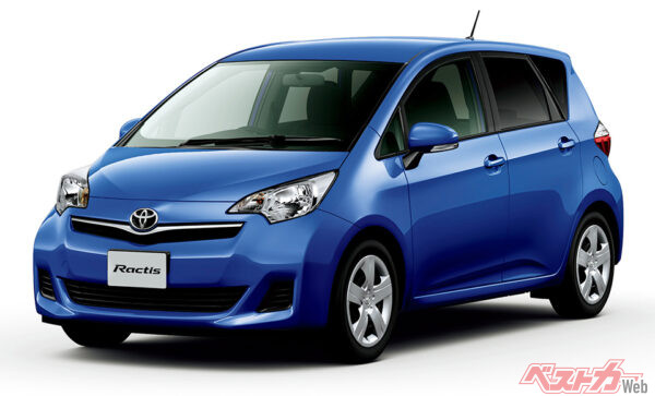 トヨタ ラクティス（2005年～2016年・2世代販売モデル）※2代目モデル