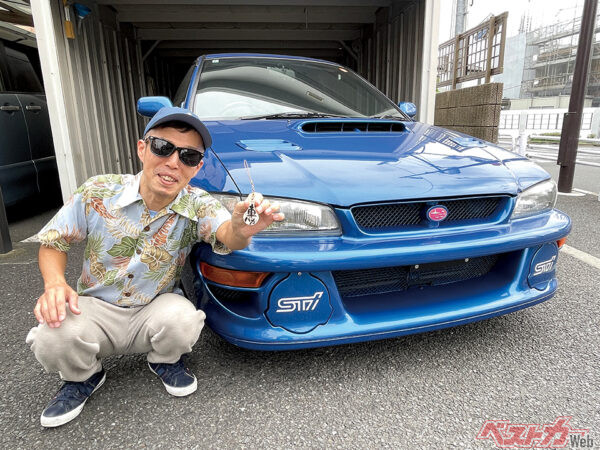 納車が嬉しすぎて年1500km程度しか走らない水谷さん。ダートはもちろん雨の日も走らず、一番の遠出は横須賀（東京在住です）。当然ボディはピカピカ