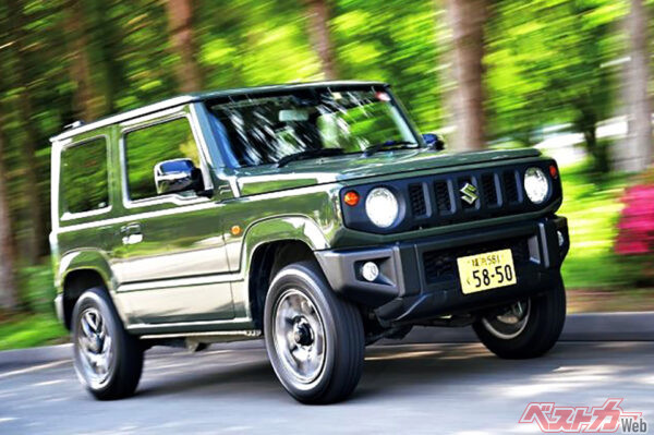 ジムニーの真骨頂はオフロード性能にあるが、フツーの道もヨシ！