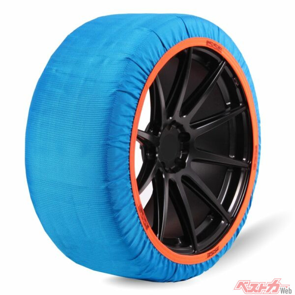 ついに登場！　30本のペットボトルで作る布製タイヤチェーン「イッセ・スノーソックス リサイクル」の実力