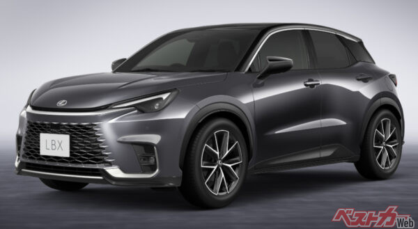 レクサス LBX(2023年11月 発売開始時の公式画像より)