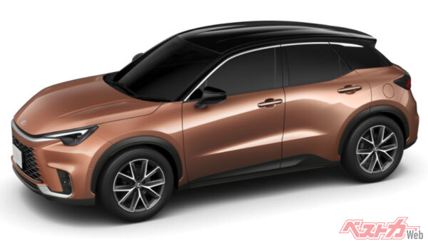 エクステリアカラー：ソニックカッパー＆ブラック（2023年11月 発売開始時の公式画像より）