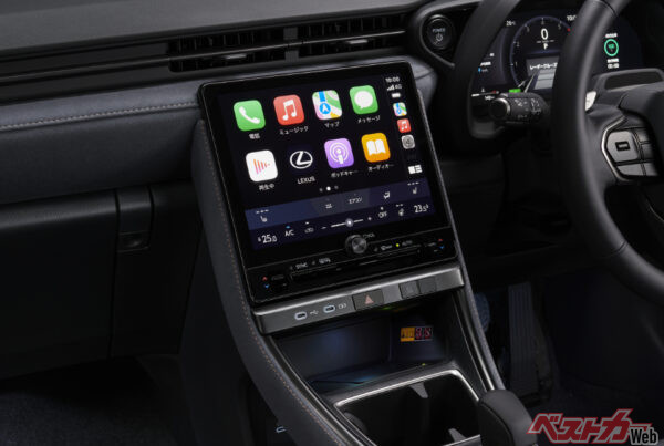 センターディスプレイ12.3インチTFT液晶式メーター（2023年11月 発売開始時の公式画像より）