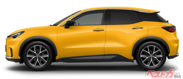 エクステリアカラー：パッショネイトイエロー<5A3>（2023年11月 発売開始時の公式画像より）