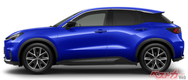 エクステリアカラー：ディープアズールマイカメタリック<8W7>（2023年11月 発売開始時の公式画像より）