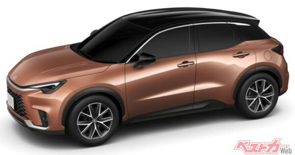 エクステリアカラー：ソニックカッパー&ブラック<2YF>（2023年11月 発売開始時の公式画像より）