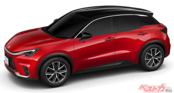 エクステリアカラー：レッドスピネル&ブラック<2TB>（2023年11月 発売開始時の公式画像より）