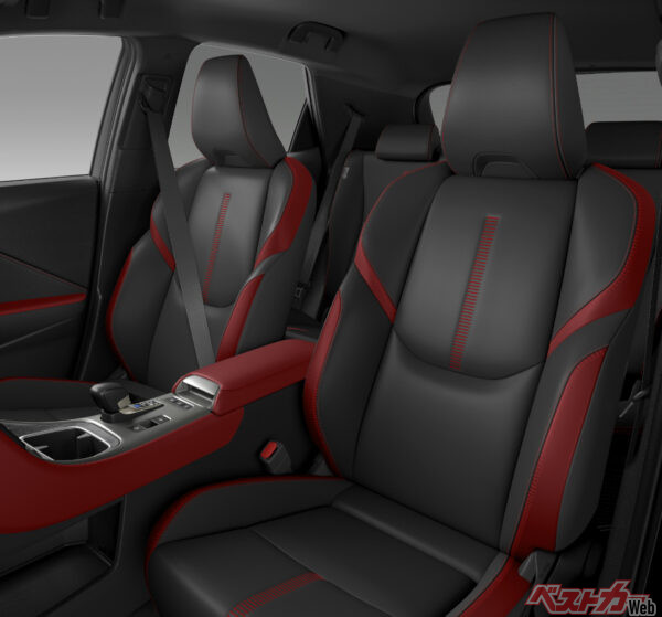 新型LBX “Bespoke Build” セミアニリン本革アクセントカラー(ダークローズ)（2023年11月 発売開始時の公式画像より）